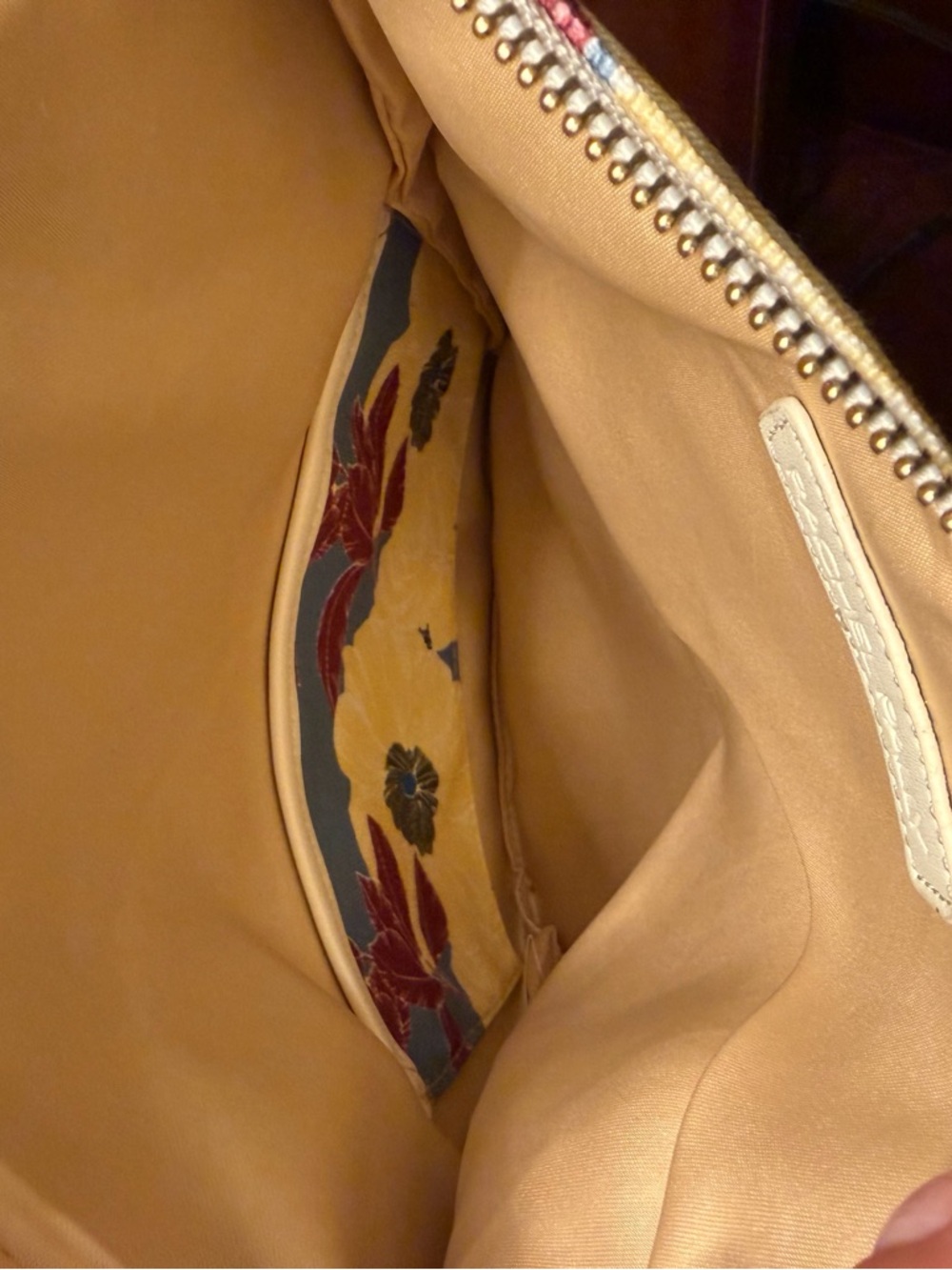 Rachel Pally Reversible Floral Clutch - White Leather - New w/ Dust Bag - Picture 7 of 8